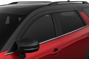 Nissan Pathfinder Ventvisors - Husky Liners - Low Profile - Smoke - `22-`24